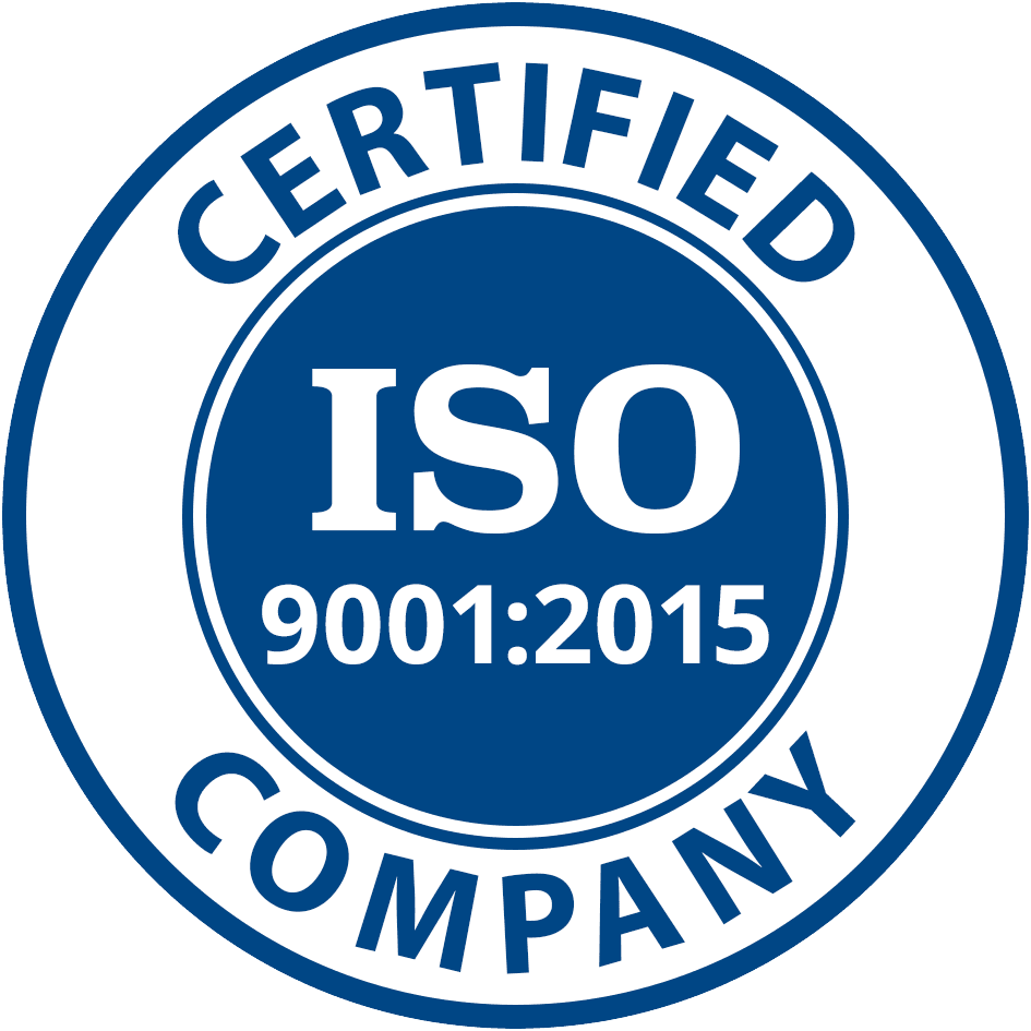 ISO 9001:2015 Certified logo